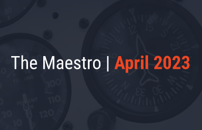 The Maestro Newsletter Image Card April23