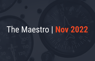 The Maestro Newsletter Image Card Nov22